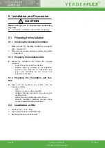 Preview for 10 page of Verderflex Dura 65 Original Operating Manual