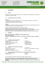 Preview for 16 page of Verhagen Leiden V-MOVE XL+ User Manual And Parts List