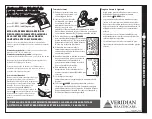 Preview for 2 page of Veridian Healthcare 01-5021 Quick Start Manual