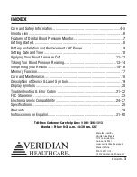 Предварительный просмотр 3 страницы Veridian Healthcare 01-5041 Instruction Manual