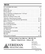 Preview for 3 page of Veridian Healthcare 01-506 Instruction Manual