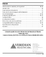 Preview for 27 page of Veridian Healthcare 11-505 Instruction Manual