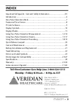 Предварительный просмотр 3 страницы Veridian Healthcare 11-50DP Instruction Manual