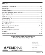 Preview for 3 page of Veridian Healthcare 11-511 Instruction Manual