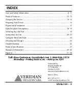 Предварительный просмотр 3 страницы Veridian Healthcare 22-041 Instruction Manual