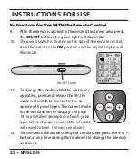 Предварительный просмотр 22 страницы Veridian Healthcare 22-041 Instruction Manual