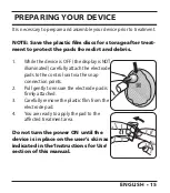 Предварительный просмотр 15 страницы Veridian Healthcare TENS 22-040 Instruction Manual