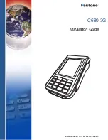 VeriFone C680 3G Installation Manual preview