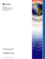 Preview for 32 page of VeriFone DUET Vx810 Installation Manual