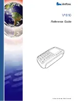 VeriFone DUET Vx810 Reference Manual preview