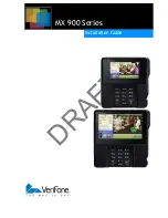 VeriFone MX 900 Series Installation Manual preview