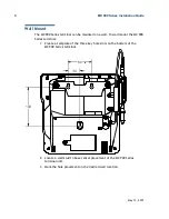 Preview for 12 page of VeriFone MX 915 Installation Manual