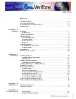 Preview for 3 page of VeriFone MX800 Series Installation Manual