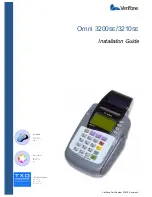 Предварительный просмотр 1 страницы VeriFone Omni 3200SE Installation Manual