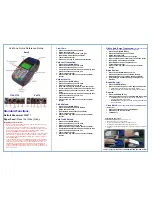 VeriFone Omni 3740 Quick Reference Manual preview