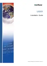 Preview for 1 page of VeriFone UX301 Installation Manual