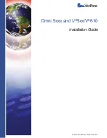 VeriFone Vx 610 Installation Manual preview