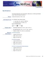 Предварительный просмотр 45 страницы VeriFone Vx 610 Installation Manual