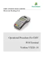 VeriFone VX520-H Operational Manual предпросмотр