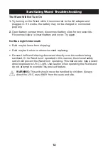 Preview for 13 page of Verilux CleanWave VH01WW4 Manual