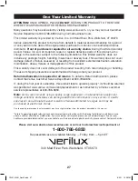 Preview for 27 page of Verilux ClearWave CW01 Manual