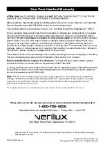 Preview for 16 page of Verilux ClearWave CWST2RB Instruction Manual