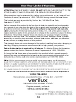 Предварительный просмотр 10 страницы Verilux HappyLight Compact Instructions Manual