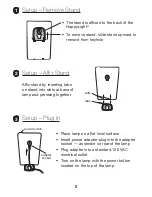 Preview for 2 page of Verilux HappyLight Luxe VT43 Manual