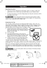 Preview for 7 page of Verilux HappyLight Touch Manual