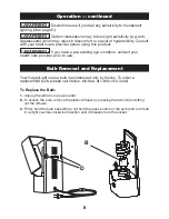 Предварительный просмотр 9 страницы Verilux HappyLight VT01C Instructions Manual