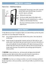 Preview for 9 page of Verilux HappyLights Touch Plus How To Use Manual