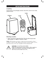 Preview for 6 page of Verilux HappyLite Mini Plus VT01 Owner'S Manual