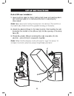 Preview for 7 page of Verilux HappyLite Mini Plus VT01 Owner'S Manual