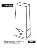 Verilux HappyLite Mini Ultra VT03 User Manual preview