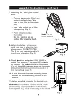 Предварительный просмотр 6 страницы Verilux Heritage Deluxe VF03 User Manual