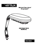 Verilux Natural Spectrum ShopLight VC01HH1 Instruction Manual предпросмотр