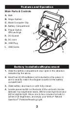 Preview for 3 page of Verilux Natural Spectrum VB01 Manual