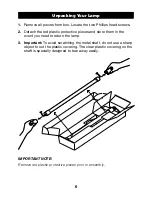 Preview for 6 page of Verilux Planet Light PL04 User Manual