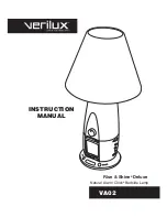 Verilux Rise & Shine Deluxe VA02 Instruction Manual preview