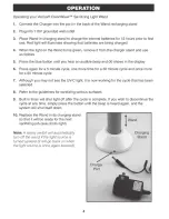 Предварительный просмотр 4 страницы Verilux Sanitizing Light Wand VH11 Product Manual