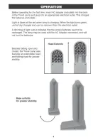 Preview for 4 page of Verilux VP04 Owner'S Manual