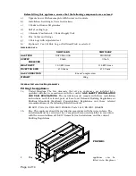 Preview for 4 page of Verine Carmelo 1150 NHWV00RN NG Installation, User And Servicing Instructions