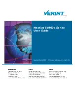 Предварительный просмотр 1 страницы Verint Nextiva S1900e Series User Manual