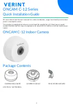 Предварительный просмотр 1 страницы Verint ONCAM C-12 Series Quick Installation Manual