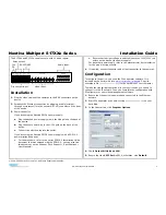 Preview for 2 page of Verint S1704e Installation Manual