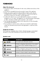 Предварительный просмотр 34 страницы Veripart VPKK143W Instructions For Use Manual