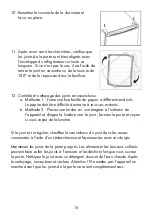 Предварительный просмотр 78 страницы Veripart VPKK143W Instructions For Use Manual