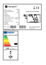 Предварительный просмотр 2 страницы Veripart VPMKK50 User Manual