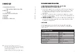 Preview for 2 page of Veripart VPSM20 Instructions Manual