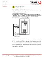 Preview for 3 page of VERIS INDUSTRIES, INC. GWN Series Installation Manual